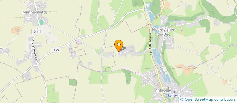 localisation de l'entreprise EML  NOTRE-DAME-DU-BEC