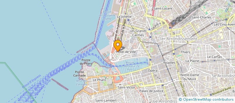 localisation de l'entreprise EML PLOMBERIE à MARSEILLE