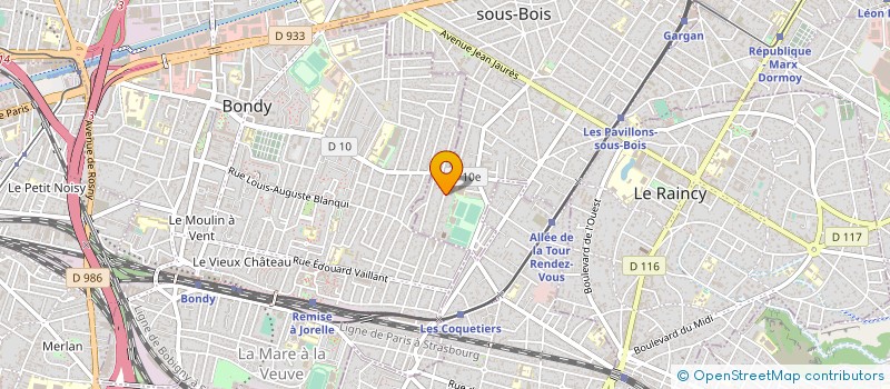 localisation de l'entreprise EML SERVICES à LES PAVILLONS-SOUS-BOIS