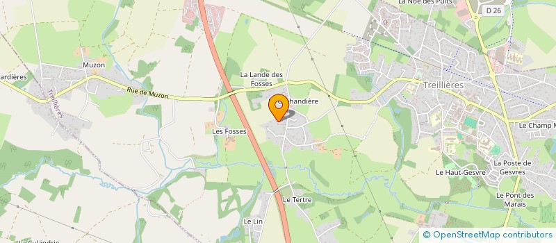 localisation de l'entreprise EMLA IMMOBILIER  TREILLIERES