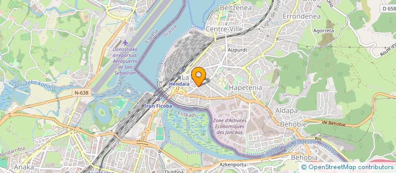 localisation de l'entreprise EMLAMANI  HENDAYE