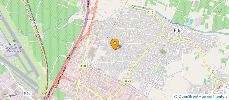 localisation de l'entreprise EMLG  PIA