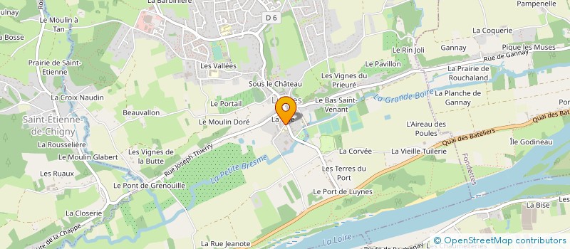 localisation de l'entreprise EMLI  LUYNES