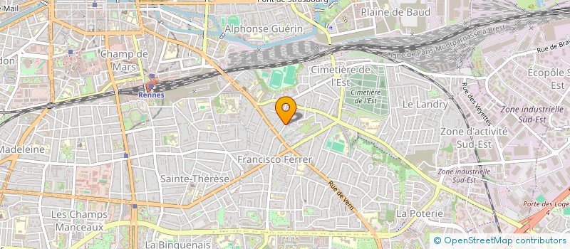 localisation de l'entreprise EMLICE  RENNES