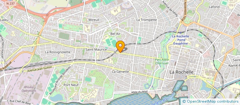 localisation de l'entreprise EMLIJU  LA ROCHELLE