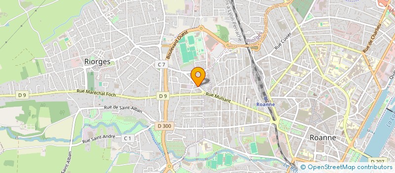 localisation de l'entreprise EMLISA à RIORGES