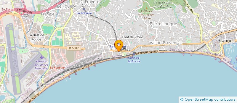 localisation de l'entreprise EMLO  CANNES