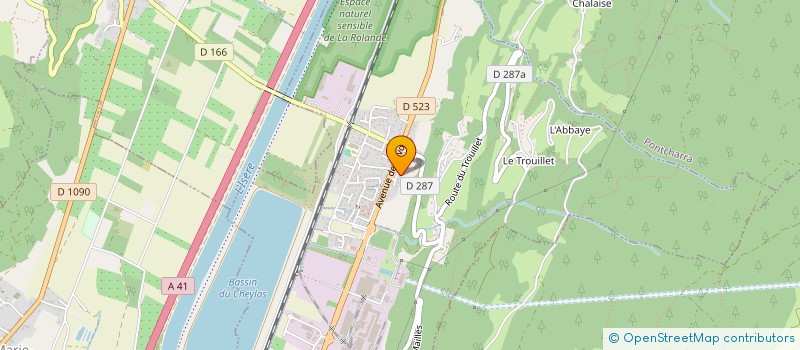 localisation de l'entreprise EMLO  LE CHEYLAS