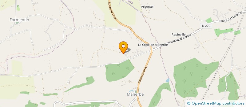 localisation de l'entreprise EMLOU à MANERBE