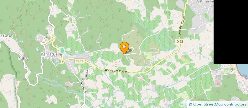 localisation de l'entreprise EMLOUNA  RAMATUELLE