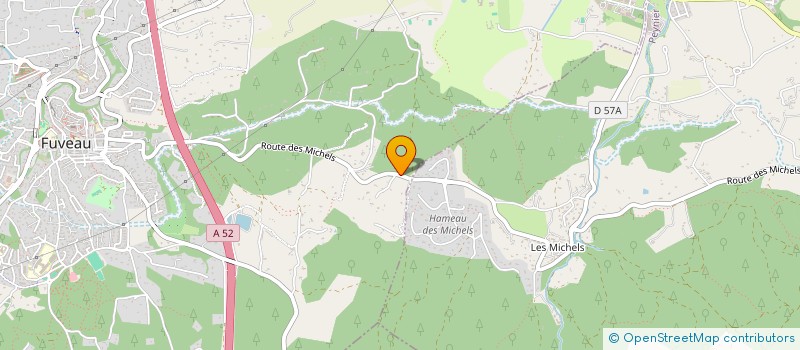 localisation de l'entreprise EMLUMIJEEL  FUVEAU