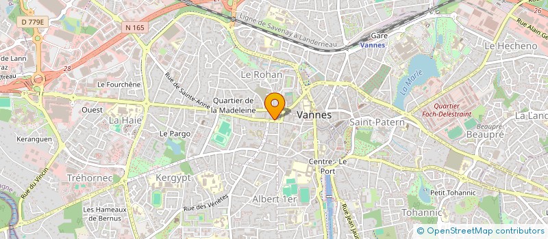 localisation de l'entreprise EMLYDELO à VANNES