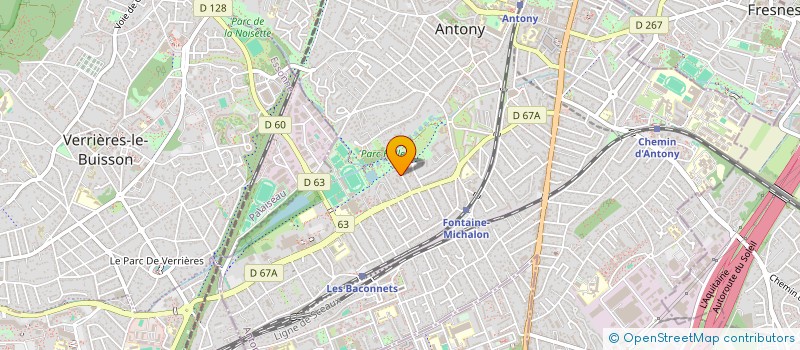localisation de l'entreprise EMLYSS CONSULTING à ANTONY
