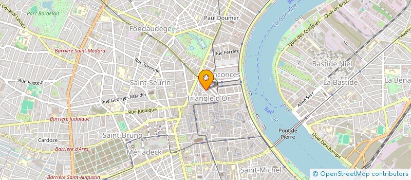 localisation de l'entreprise EMMA 33  BORDEAUX