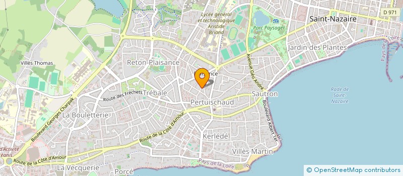 localisation de l'entreprise EMMA  SAINT-NAZAIRE