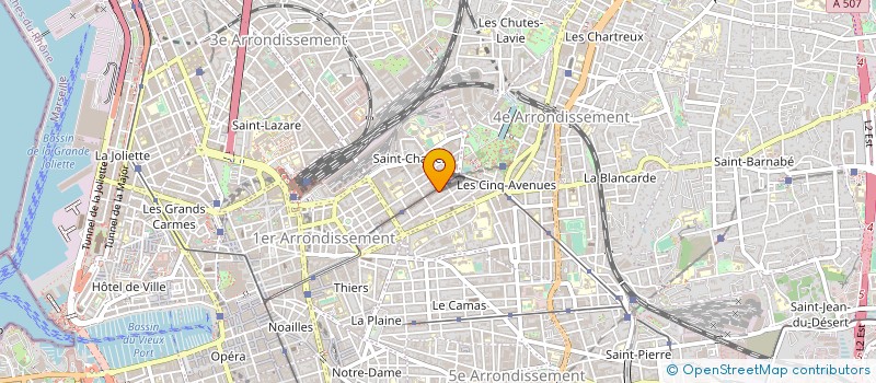 localisation de l'entreprise EMMA à MARSEILLE