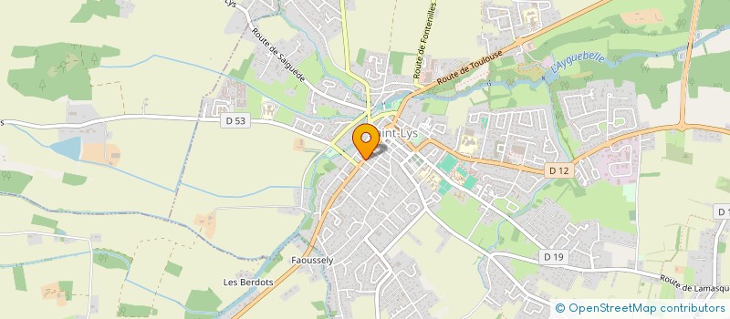 localisation de l'entreprise EMMA  SAINT-LYS