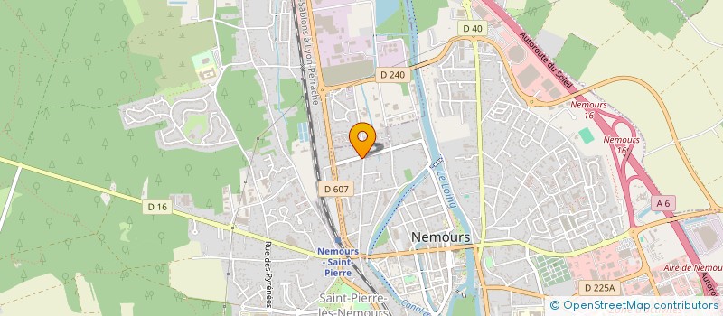 localisation de l'entreprise EMMA  NEMOURS