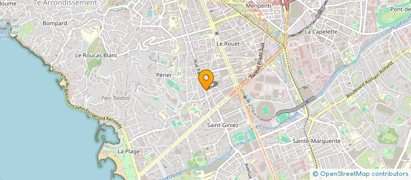 localisation de l'entreprise EMMA à MARSEILLE