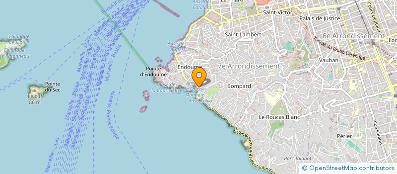 localisation de l'entreprise EMMA à MARSEILLE