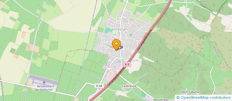 localisation de l'entreprise EMMA  VINASSAN