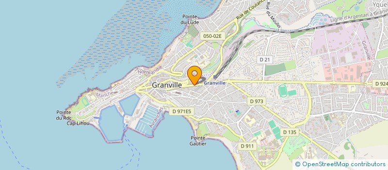 localisation de l'entreprise EMMA à GRANVILLE