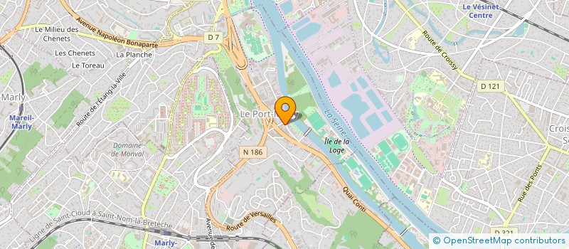 localisation de l'entreprise EMMA  LE PORT-MARLY