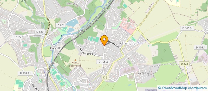 localisation de l'entreprise EMMA à SAINT-AUBIN-DES-BOIS
