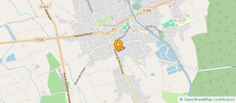 localisation de l'entreprise EMMA  MONTECH