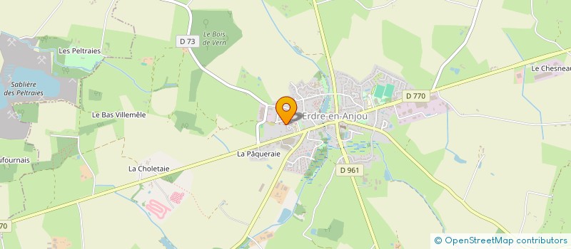 localisation de l'entreprise EMMA  ERDRE-EN-ANJOU