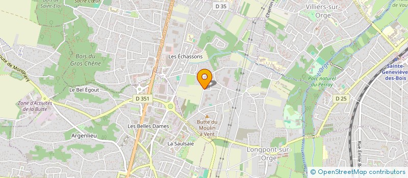 localisation de l'entreprise EMMA à LONGPONT-SUR-ORGE