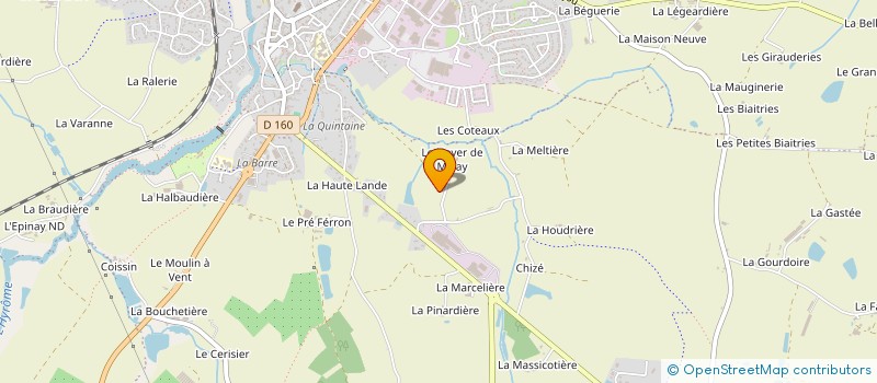 localisation de l'entreprise EMMA à CHEMILLE-EN-ANJOU