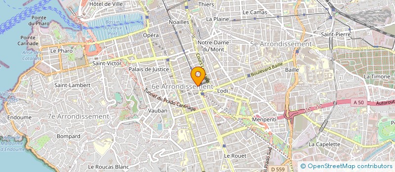 localisation de l'entreprise EMMA à MARSEILLE