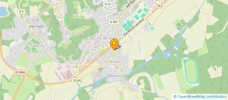 localisation de l'entreprise EMMA à LAON