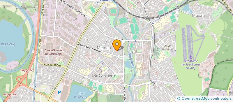 localisation de l'entreprise EMMA  STRASBOURG