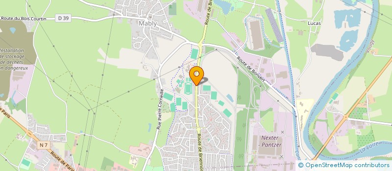 localisation de l'entreprise EMMA  MABLY