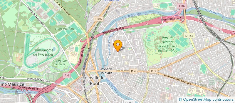 localisation de l'entreprise EMMA à JOINVILLE-LE-PONT