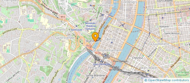 localisation de l'entreprise EMMA à LYON