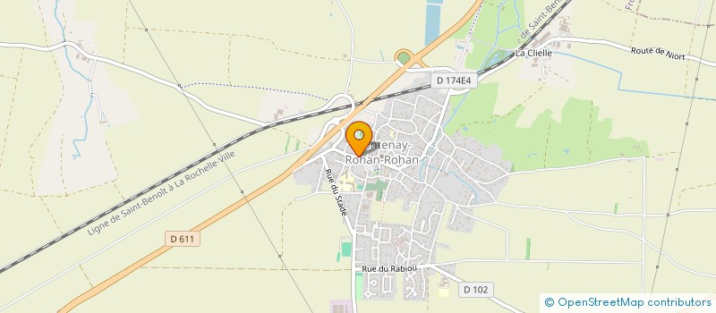 localisation de l'entreprise EMMA  FRONTENAY-ROHAN-ROHAN