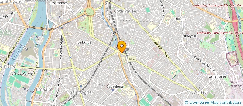 localisation de l'entreprise EMMA.B à TOULOUSE