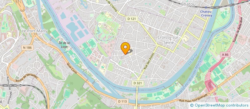 localisation de l'entreprise EMMA BROTO  CROISSY-SUR-SEINE