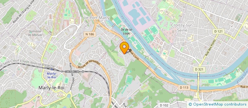 localisation de l'entreprise EMMA BTP  LOUVECIENNES