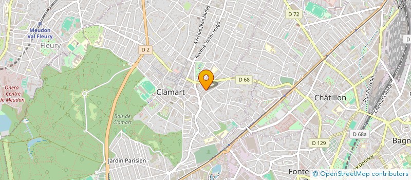 localisation de l'entreprise EMMA CAB à VANVES