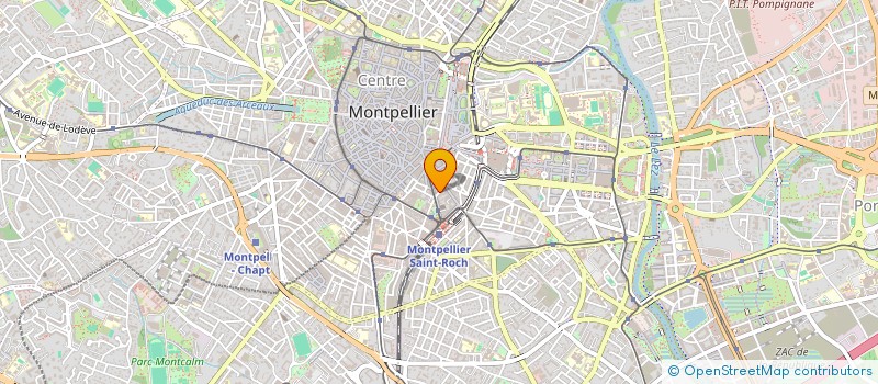 localisation de l'entreprise EMMA CREATIONS à MONTPELLIER