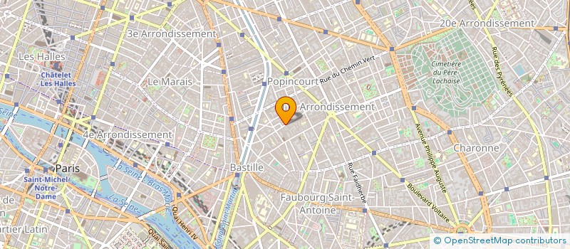 localisation de l'entreprise EMMA DUVERE  PARIS