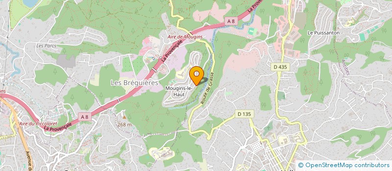 localisation de l'entreprise EMMA ERP SECURITE à MOUGINS