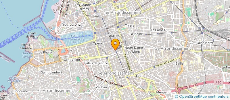 localisation de l'entreprise EMMA FRANCE à MARSEILLE
