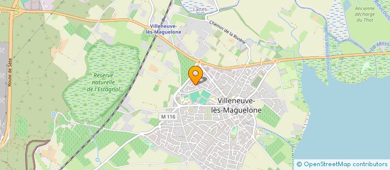 localisation de l'entreprise EMMA INVEST  VILLENEUVE-LES-MAGUELONE