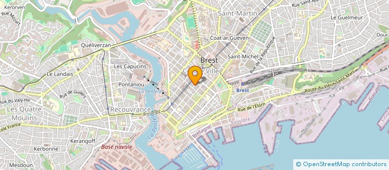 localisation de l'entreprise EMMA-JANE  BREST