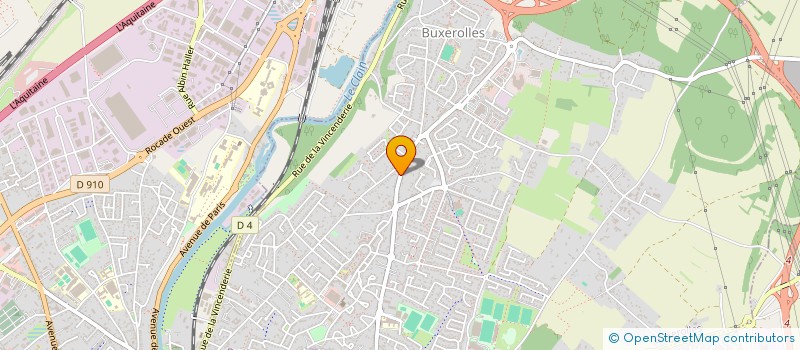 localisation de l'entreprise EMMA-LAUMA  BUXEROLLES